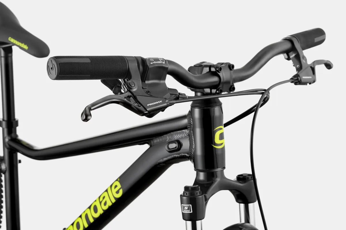 Cannondale Trail mountain bike, seen from the back at an angle